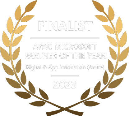 2023 APAC MICROSOFT PARTNER OF THE YEAR - Digital & App Innovation (Azure)