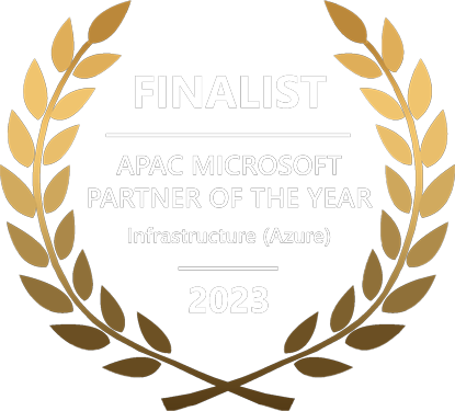 2023 APAC MICROSOFT PARTNER OF THE YEAR - Infrastructure (Azure)